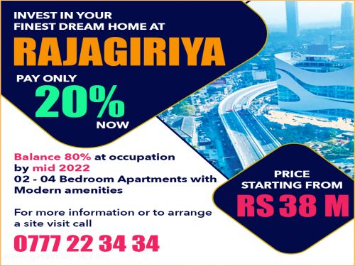 Apartment for Sale at Rajagiriya - Colombo